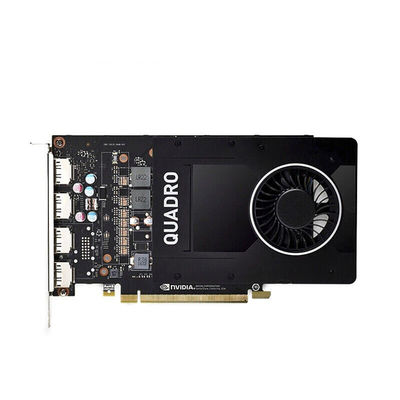 Carte graphique 5G GDDR5X 160 bit/200GBps Quadro P2200 pour la modélisation et le rendu professionnels
