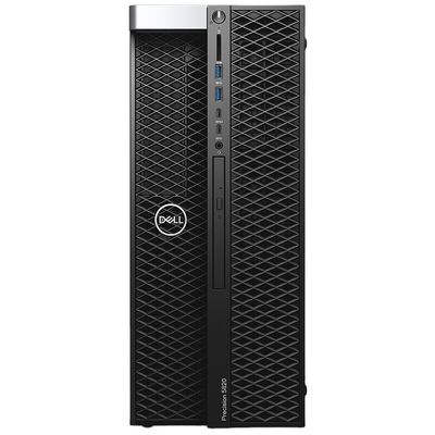 Station de travail personnalisée Dell T5820 Tower avec processeur W2102 et mémoire RDIMM de 8 Go