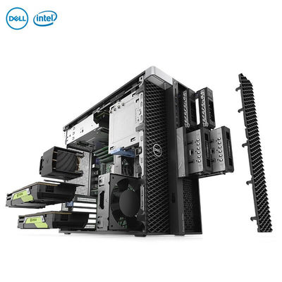 Station de travail personnalisée Dell T5820 Tower avec processeur W2102 et mémoire RDIMM de 8 Go