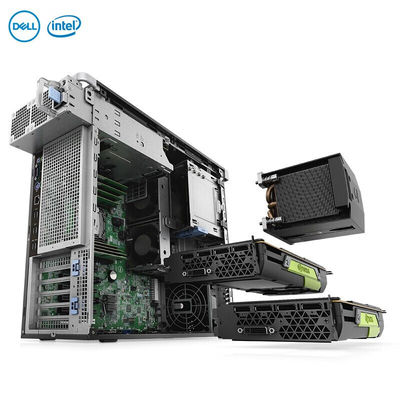 Station de travail personnalisée Dell T5820 Tower avec processeur W2102 et mémoire RDIMM de 8 Go