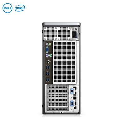 Station de travail personnalisée Dell T5820 Tower avec processeur W2102 et mémoire RDIMM de 8 Go