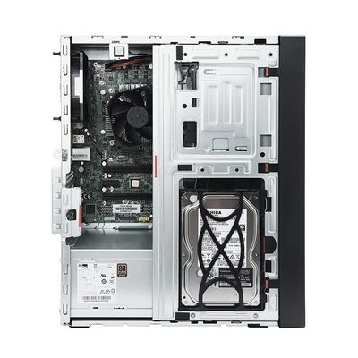 ThinkServer TS80X Tower Server PC d'hôte de bureau Private Mold et type de processeur E-2200G