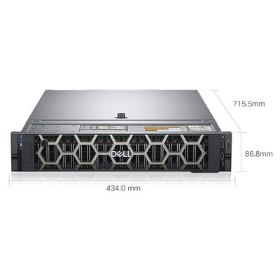 Dell R740 2U Serveurs rack avec 8 x 3,5 " arrière plan et double port Gigabit Port réseau