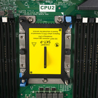 Modèle privé Oui Dell R740XD 2U Serveurs rack avec 12 x 3,5 " arrière plan 495W alimentation