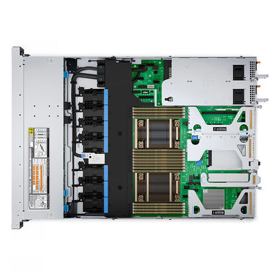1U Server Rack Infrastructure de stockage dans le nuage Serveur Casse pour Dell R450 4 * 3.5 Position du disque