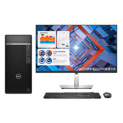Dell OptiPlex 7090MT Bureau d'affaires Bureau de bureau i3-12100 8G 256G M.2 NVMe 22 " Moniteur