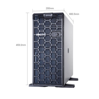 Dell T550 Tour de serveur avec 16 DDR4 LRDIMM Slots et Intel Xeon Silver 4310 H755 DVDRW