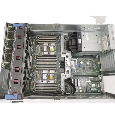 4U Rack Server HP DL580 Gen9 avec cinq positions de disque de 2,5 pouces et 1200W de double alimentation