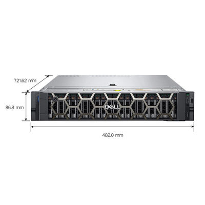Intel CPU 4310 8GB DDR4 RAM 1TB HDD 800W alimentation électrique EMC Dell PowerEdge R750XS Serveur à support