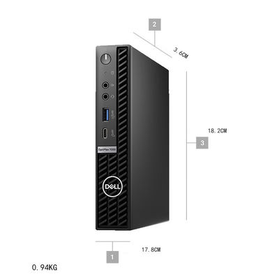 Compact Dell Optiplex 7000 i7 i5 12ème génération Micro Mini PC 8 Go DDR4 RAM 256 Go
