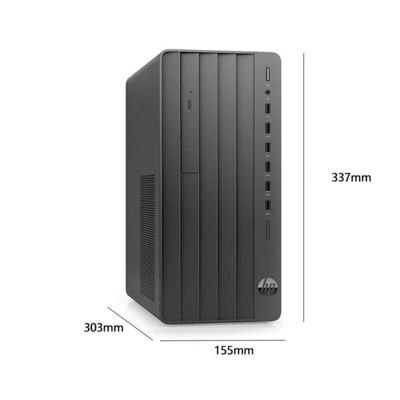 HP Pro Tower 290 G9 i3 PC i3-12100 8G 256G HP bureau Aucun type d'affichage WiFi6 PC professionnel