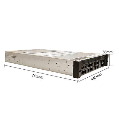 Facteur de forme Le serveur rack Lenovo ThinkSystem SR588 2U avec Intel C622 Gigabit à double port