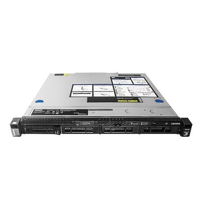 Stock Lenovo ThinkSystem SR258 Serveur Xeon E-2124 8 Go DDR4 RAM 1 TB 300 W 1 U Serveur PC Serveurs à rack