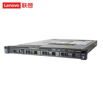 Stock Lenovo ThinkSystem SR258 Serveur Xeon E-2124 8 Go DDR4 RAM 1 TB 300 W 1 U Serveur PC Serveurs à rack