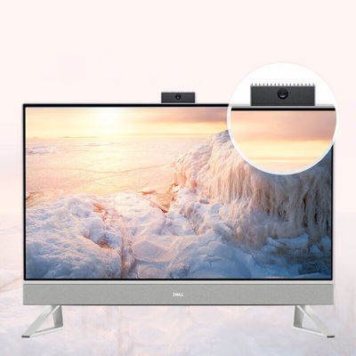 Dell IN5410 i5-1235U 8G 256G 23,8 pouces Tout en un Anti-lumière bleue Style blanc avec SSD