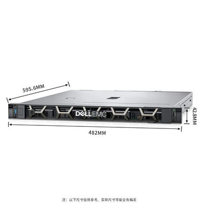 Processeur Intel Xeon E-2324G R250/R350 Serveur à rack d'entrée de gamme avec 8 Go de mémoire