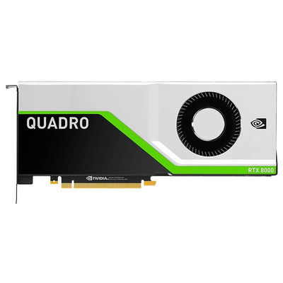 nVIDIA Quadro RTX8000-48G Le meilleur choix pour la conception et le rendu vidéo d'apprentissage en profondeur