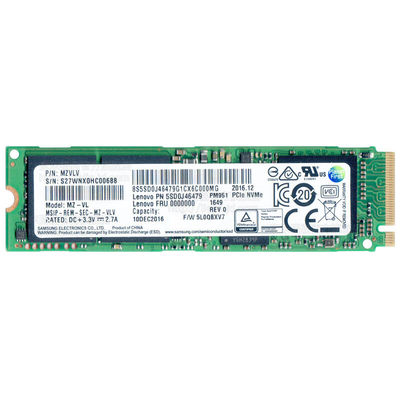 vitesse 128G M.2 NVMe SSD pour ordinateur portable et bureau 500MB/S Vitesse d'écriture