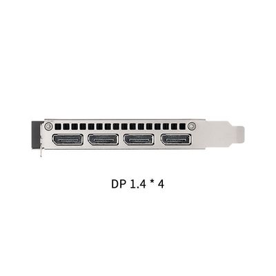 RTX A4000 16GB GPU Pièces informatiques Carte vidéo pour serveur PC Facteur de forme 4,4&quot; H x 9,5&quot; L
